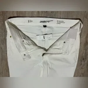 Jean Bootcut Blanc Femme J.Crew - Taille 27S (low Rise, Longueur D'entrejambe 29"), Occasion Très Bon état